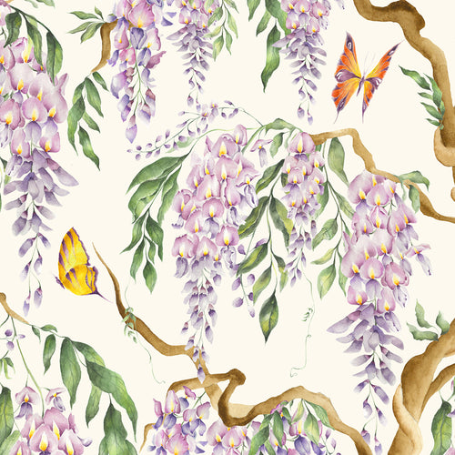  Samples - Mariposa  Wallpaper Sample Cream Voyage Maison