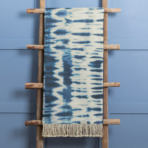 Abstract Blue Throws - Marlo  Throw Cobalt Voyage Maison