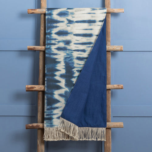 Abstract Blue Throws - Marlo  Throw Cobalt Voyage Maison
