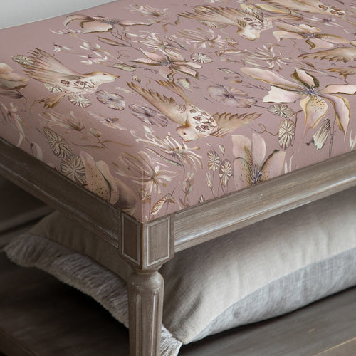 Floral Pink Furniture - Matilda  Bench Floella Viola Voyage Maison