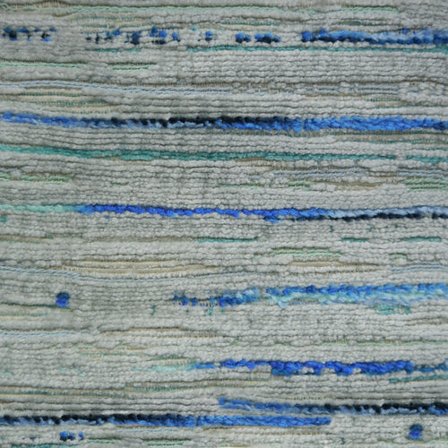 Abstract Blue Fabric - Matise Woven Jacquard Fabric (By The Metre) Ice Voyage Maison
