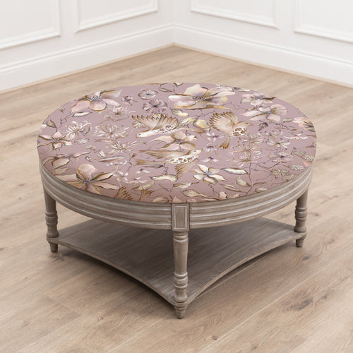 Damask Pink Furniture - Floella Maurice Footstool Viola Voyage Maison
