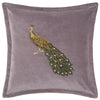 Voyage Maison Mayura Embroidered Feather Cushion in Lavender