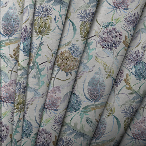 Floral Blue M2M - Madewell Printed Velvet Made to Measure Roman Blinds Periwinkle Voyage Maison