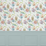 Voyage Maison Meadwell 1.4m Wide Width Wallpaper in Pomegranate