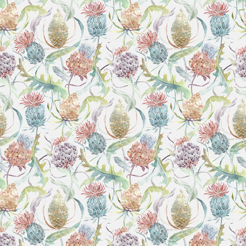 Floral Multi Wallpaper - Meadwell  1.4m Wide Width Wallpaper (By The Metre) Pomegranate Voyage Maison
