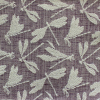  Samples - Meddon  Fabric Sample Swatch Damson Voyage Maison