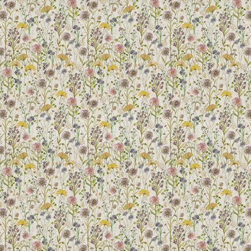 Floral Multi Fabric - Medmerry Printed Cotton Fabric (By The Metre) Linen Voyage Maison