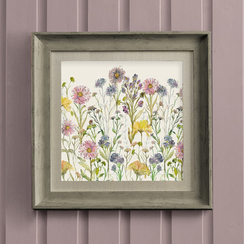 Floral Multi Wall Art - Medmerry  Framed Print Stone/Cream Voyage Maison