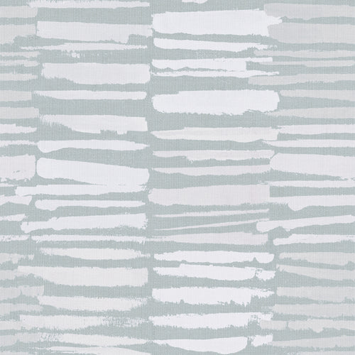 Abstract Blue Fabric - Merapi Printed Fabric (By The Metre) Duck Egg Voyage Maison
