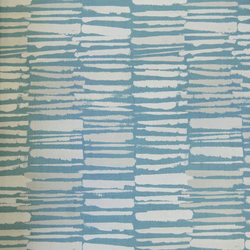 Abstract Blue Wallpaper - Merapi  1.4m Wide Width Wallpaper (By The Metre) Pacific Voyage Maison