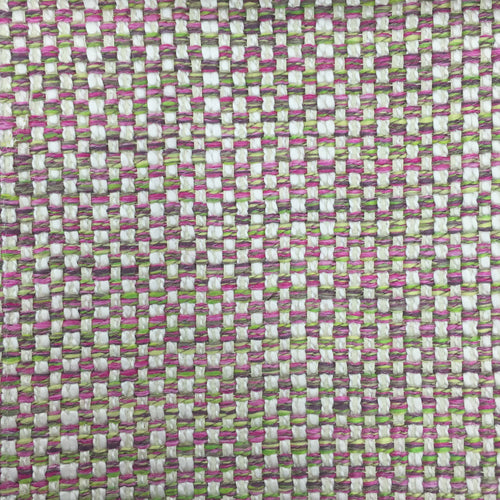 Plain Pink Fabric - Meridian Textured Woven Fabric (By The Metre) Peony Voyage Maison