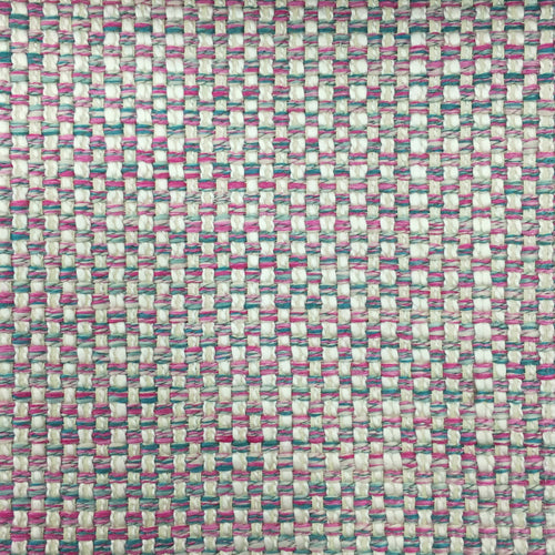Plain Pink Fabric - Meridian Textured Woven Fabric (By The Metre) Sweetpea Voyage Maison