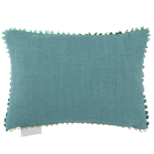 Voyage Maison Milton Small Printed Feather Cushion in Seafoam