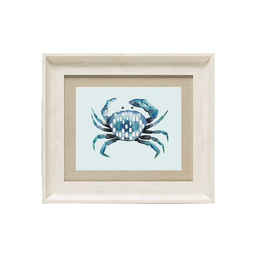 Milton Framed Print Seafoam