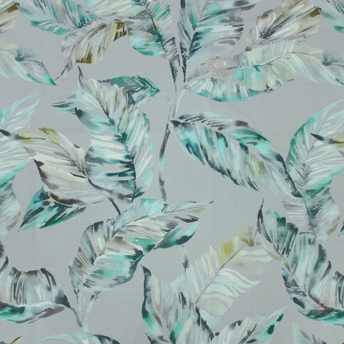 Floral Green Fabric - Mizuna Printed Fabric (By The Metre) Emerald Voyage Maison