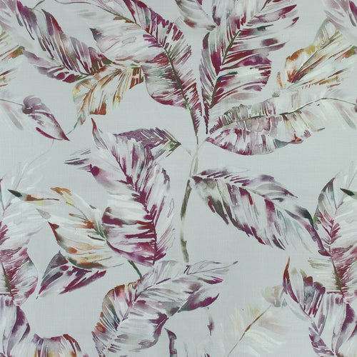 Floral Purple Fabric - Mizuna Printed Fabric (By The Metre) Tourmaline Voyage Maison