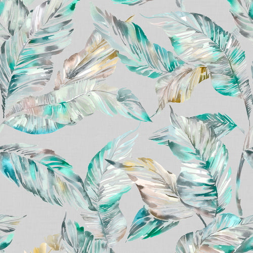 Samples - Mizuna  Wallpaper Sample Emerald Voyage Maison