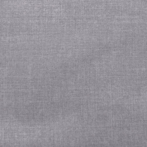 Plain Silver Fabric - Molise Plain Woven Fabric (By The Metre) Silver Voyage Maison