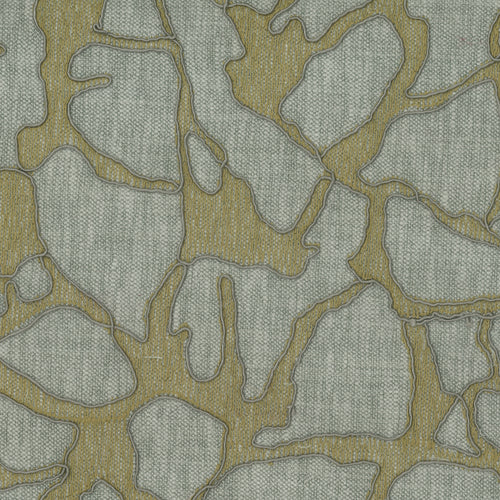  Samples - Molten  Fabric Sample Swatch Gold Voyage Maison