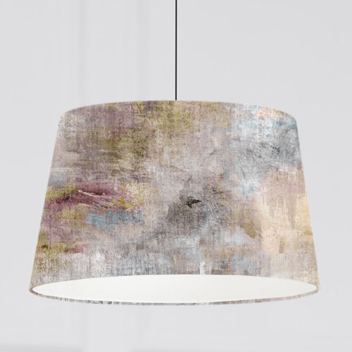 Abstract Beige Lighting - Monet Quintus Taper Lamp Shade Ironstone Voyage Maison