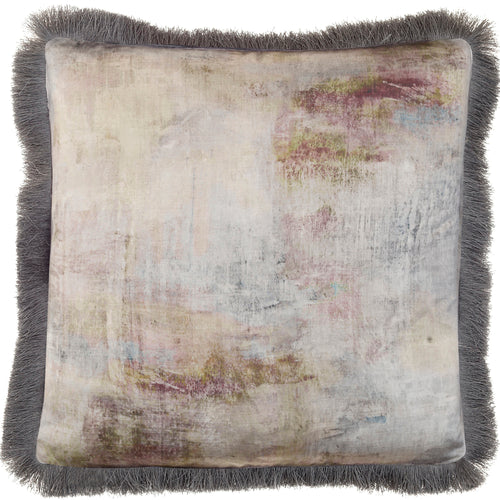 Voyage Maison Monet Printed Feather Cushion in Ironstone