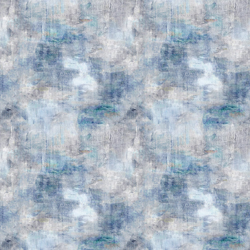 Abstract Blue Wallpaper - Monet  1.4m Wide Width Wallpaper (By The Metre) Ocean Voyage Maison