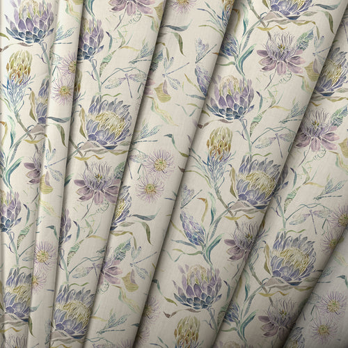 Floral White M2M - Moorehaven Printed Made to Measure Curtains Skylark Voyage Maison