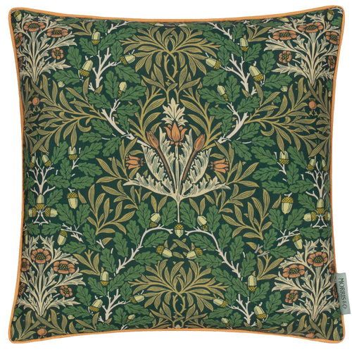 Woodland Green Cushions - Multi Acorn Printed Outdoor Polyester Filled Cushion Forest/Leaf Green Morris & Co