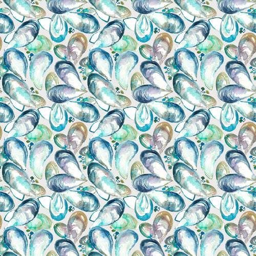  Samples - Mussell Shells  Wallpaper Sample Marine Voyage Maison