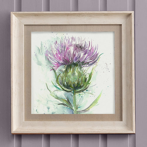 Floral Purple Wall Art - Mystic Moorland  Framed Print Birch Voyage Maison