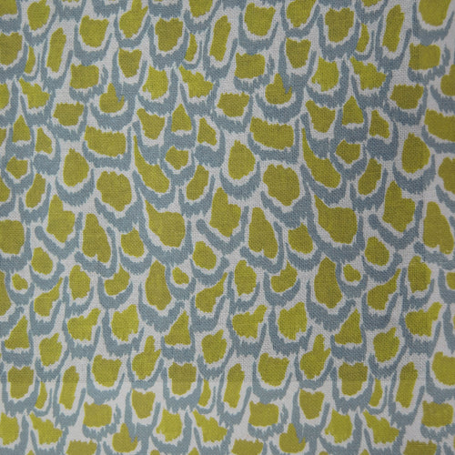  Samples - Nadaprint Printed Fabric Sample Swatch Citrus Voyage Maison