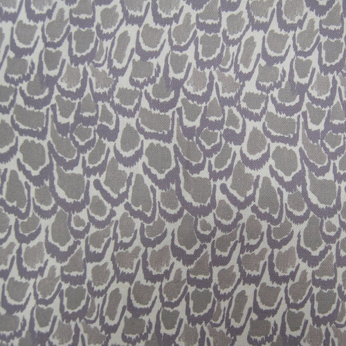Abstract Grey Fabric - Nadaprint Printed Linen Fabric (By The Metre) Slate Voyage Maison