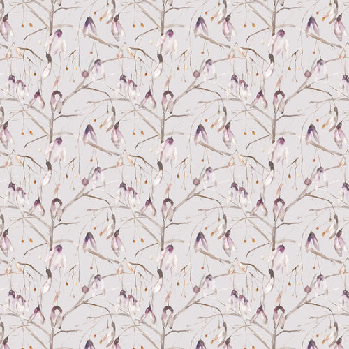 Floral Purple Fabric - Nara Printed Fabric (By The Metre) Tourmaline Voyage Maison