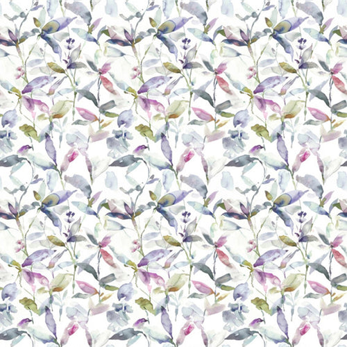 Voyage Maison Naura Printed Cotton Fabric Remnant in Fig Natural