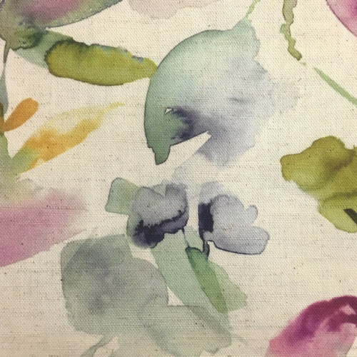 Samples - Naura Printed Fabric Sample Swatch Summer Natural Voyage Maison