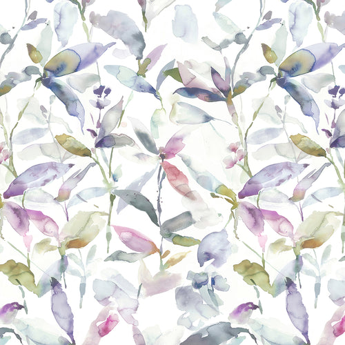 Floral Cream M2M - Naura Printed Cotton Made to Measure Roman Blinds Fig Natural Voyage Maison