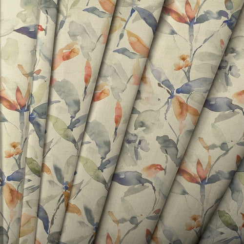 Floral Cream M2M - Naura Printed Made to Measure Curtains Clementine Natural Voyage Maison