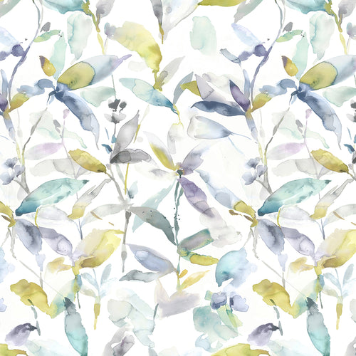 Floral Cream M2M - Naura Printed Made to Measure Curtains Lemon Natural Voyage Maison