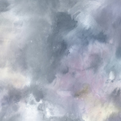 Voyage Maison Nebula 1.4m Wide Width Wallpaper in Storm