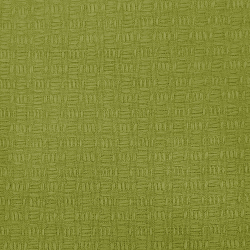 Plain Green Fabric - Nessa Textured Woven Fabric (By The Metre) Citrus Voyage Maison