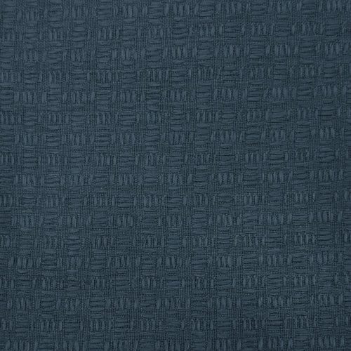 Voyage Maison Nessa Textured Woven Fabric Remnant in Navy