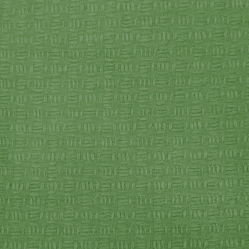 Plain Green Fabric - Nessa Textured Woven Fabric (By The Metre) Nettle Voyage Maison