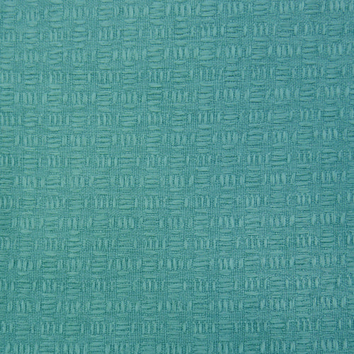 Plain Blue Fabric - Nessa Textured Woven Fabric (By The Metre) Ocean Voyage Maison