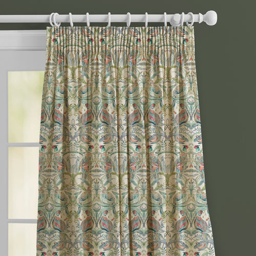 Animal Multi M2M - Netherton Printed Made to Measure Curtains Pomegranate Voyage Maison