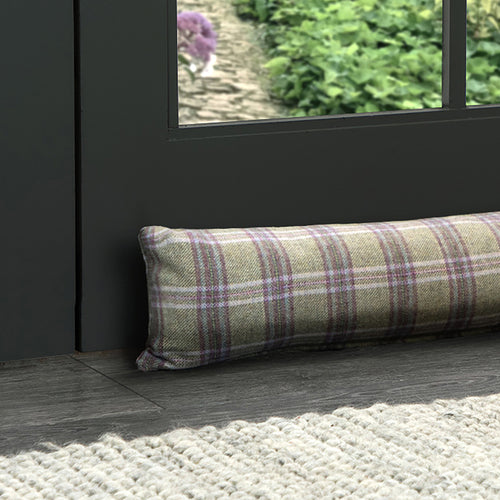 Check Pink Cushions - Newton  Draught Excluder Orchard Voyage Maison