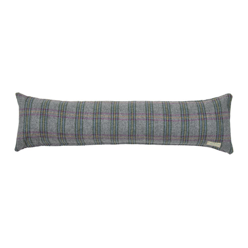 Check Purple Cushions - Newton  Draught Excluder Violet Voyage Maison