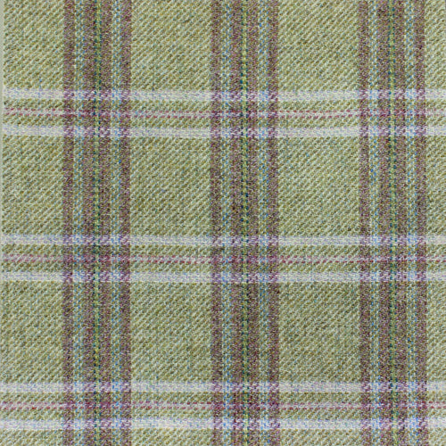 Check Green Fabric - Newton Woven Wool Fabric (By The Metre) Orchard Voyage Maison