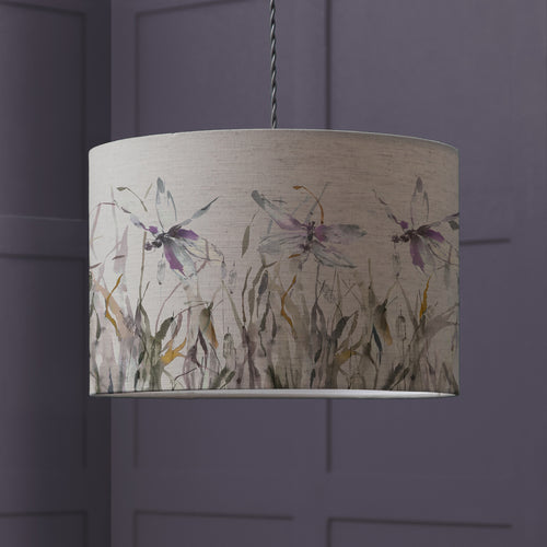 Floral Purple Lighting - Nightingale Eva Lamp Shade Ironstone Voyage Maison