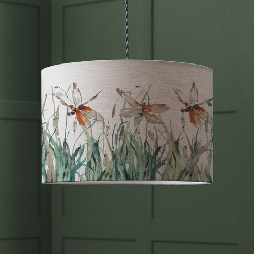 Floral Orange Lighting - Nightingale Eva Lamp Shade Peridot Voyage Maison